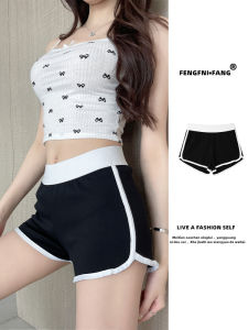 Sporty Short Pants Womens 2025 New Style Spicy Girl Casual Tight Home Yoga Summer Hot Pants American Mini Shorts