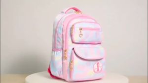 TAS RANSEL SEKOLAH SD SMP SMA ANAK PEREMPUAN MOTIF PELANGI / TAS RANSEL ANAK PEREMPUAN / TAS SEKOLAH ANAK PEREMPUAN