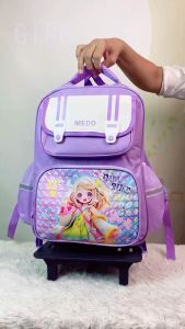 YL39119กระเป๋านักเรียนกันน้ำ เป้นักเรียนชั้นประถม พร้อมส่งในไทย