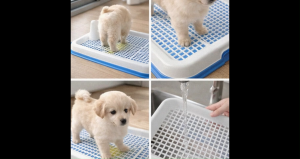 Dog Potty Toilet Dog Training Toilet Potty Pad (With Stand) Dog Toilet Pet Accessories Training Potty for Dog Pet Toilet