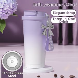 BIZE | Ceramic Coated Large Capacity High Appearance Thermal Insulation Cup
