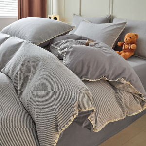 Kiss Dear | Cute Style Cotton Washed Bedding Set