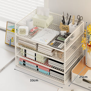 WUBUWEI | Metal File Organizer Multilayer Document Storage