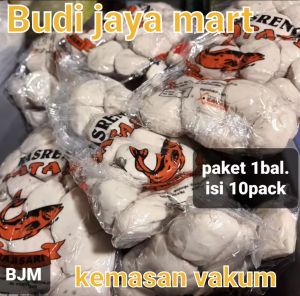 (di kemas vakum)satu paket basreng kataji isi 10pack/1ball. 1pack isi 24-25butir berat perpack 700gr