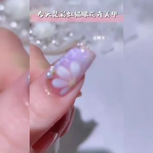 Hexagonal UV Nail Lamp Portable / Lampu UV Aksesoris Nail Art 3 Watt / UV Led Nail Mini Portable UV Hand Light USB Charge Cable Nail Art