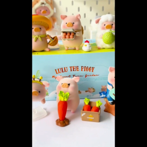 (LULU THE PIGGY OFFICIAL STORE) LuLu The Piggy Farm Garden Blind Box Figurine Toy Collectible