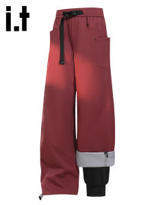 izzue | Maple Red 3-in-1 Mens Outdoor Pants Softshell Slash Trousers