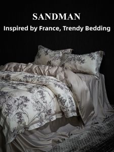 Breathable Silky Cool Summer Bedding Set 100S Cotton and Tencel