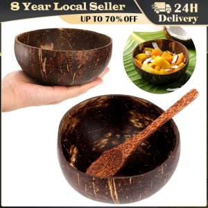 Natural Coconut Bowl Set & Eco-Friendly Kitchen Tableware