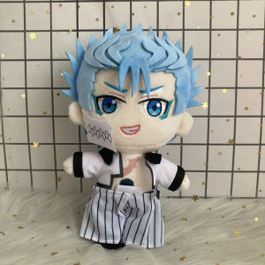 20cm BLEACH Anime Plush Dolls - Dễ Thương Grimmjow & Abarai Renji Thú Nhồi Bông Hình Đồ Chơi Sưu Tầm Dành Cho Bé Trai Quà Tặng Sinh Nhật