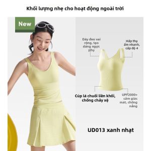 Beneunder | Áo Thun Nữ Bảo Vệ UPF 2000 Có Đệm Ngực
