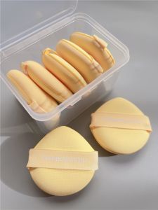 Khăn Trang Điểm Mềm Mại Không Thấm Nước 5 Miếng Khung Hộp Đựng Mỹ Phẩm Khăn Trang Điểm Airy Không Thấm Nước Màu Vàng