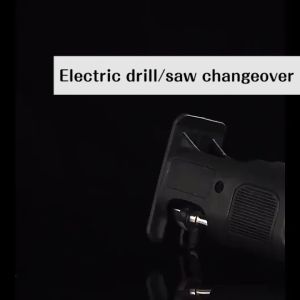 Reciprocating Saw Adapter With 3 Blades Electric Drill Wood Cutter Machine Adapter