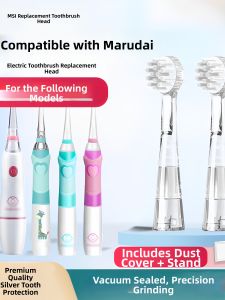 Soft Bristle Electric Toothbrush Head for Children And Babies Suitable for Marudai Ma10/11 Replacement Toothbrush Head