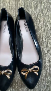 Sepatu Heels Pendek Wanita Model Hak Chunky Pita Karet Cewek Kekinian Alina L766-K1 Jelly Import
