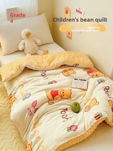 Meiji | 2024 New Children Single Bedding All Seasons Thicker Fluffy Soybean Fiber Quilt