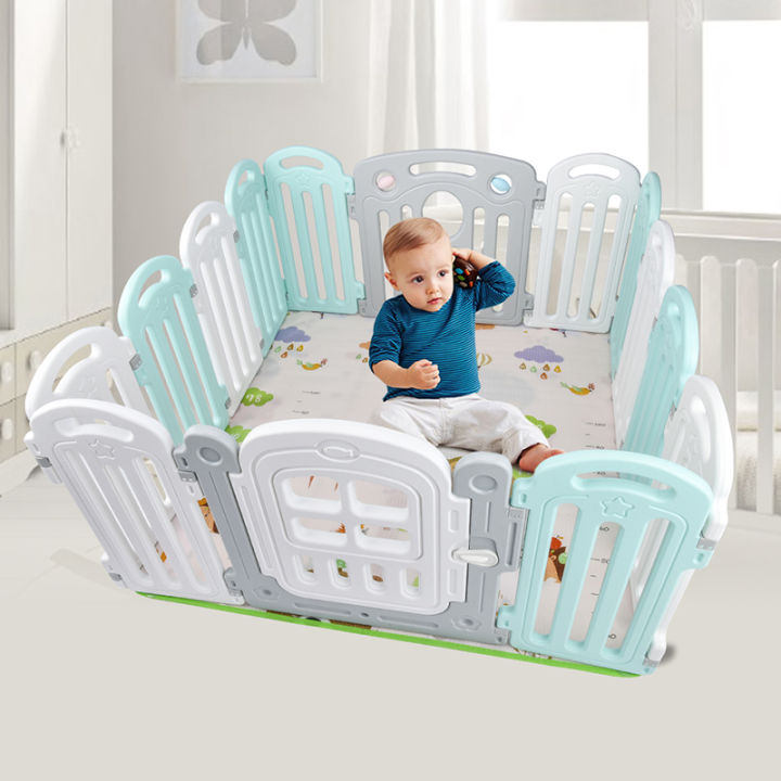 Big Baby Folding Playpen (High Quality) with Free Mat Balls and