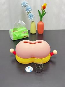 TAOXIAOHE | Cute and Creative Buttock Design Cartoon Tissue Box 2026 Version