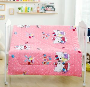 Pure Cotton Summer Cool Baby Blanket Washable Nursery Nap Time Small Child Bedding Comforter Lightweight Breathable Toddler