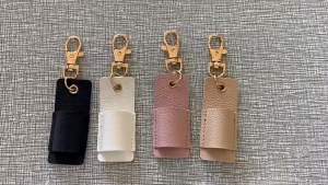 Hộp Đựng Bút Mini Bằng Da PU Móc Khóa Y Tá Di Động Hộp Đựng Bút Văn Phòng Nhỏ Gọn