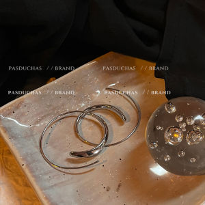 Versatile Simple Circle Earrings Fashionable All-Match Design Alloy Silver Gold Plated Korean Style Womens Summer Jewelry