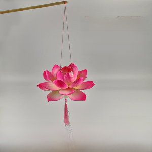 Cầm Tay Hoa Sen Đèn Lồng Truyền Thống Phong Cách Trung Hoa Đạo Cụ Chụp Ảnh Lễ Hội Lễ Kỷ Niệm Chiếu Sáng Múa Sông Phụ Kiện