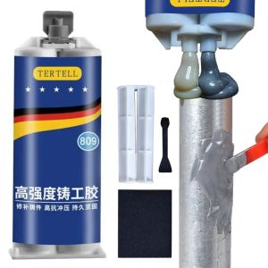 50/100ml Metal Repair Paste 2 In1 Industrial AB Caster Glue Heat Resistant Sealant Cold Weld Strong Defect Repair Agent Glue