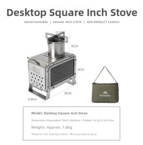 Mountainhiker | Mini Portable Outdoor Stove Stainless Steel