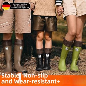 NAIFUNA | Waterproof Slip-Resistant Foldable Outdoor High-Cut Boots