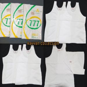 3 pcs singlet 777 barang stok pabrik/kaos dalam pria harga termurah barang berkualitas