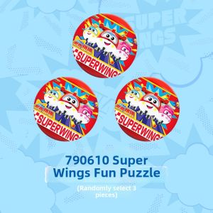 Auldey | Fun Build Super Wings Transformer Robot Kit Childrens Toys