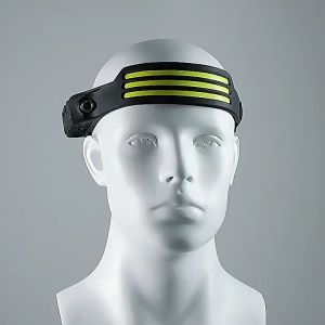 【K-Home】New USB Charging Waterproof LED Dual Light Source Running Head-Mounted Induction Light Outdoor Miner Lamp Night