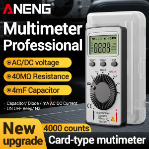 ANENG | ANENG AN101 Mini Digital Multimeter ABS Material 4000 Counts NCV Detector Data Hold Auto Power Off For Electronic Maintenance