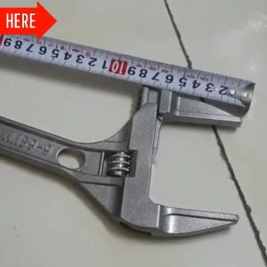 Mỏ lết Cờ lê vặn ống nước độ mở 6-68mm - Cờ lê vặn dây cấp nước bằng hợp kim nhôm