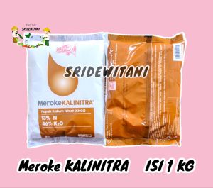Pupuk KNO3 MEROKE KALINITRA 1 KG Pupuk Pembuahan Berbentuk Kristal
