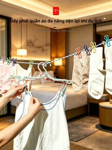 TAOKOU | Dây Phơi Quần Áo Gấp Đượ CẦN THIẾT KHI DU LỊCH Ở NGOÀI TRỜI