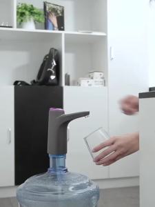 Automatic Water Dispenser Electric Water Gallon Pump 19 Liters Drink Dispenser for Kitchen Office Outdoor USB Rechargeable