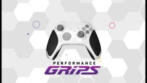 KontrolFreek Performance Grips for Nintendo Switch Pro Controller Honeycomb-Stamped Polymer Outer Layer