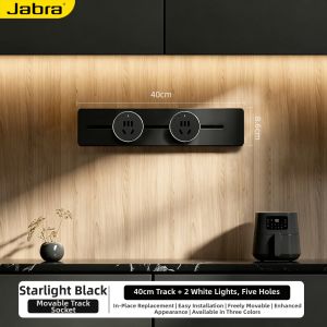 jabra | Sliding Track Multi-outlet Socket Panel