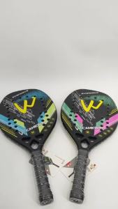 Camewin 3K Sợi Carbon Vợt Tennis Bãi Biển Cho Nam Và Nữ Bề Mặt Thô Ngoài Trời Thể Thao Vợt Người Lớn Cao Cấp Người Chơi 2024 Mới