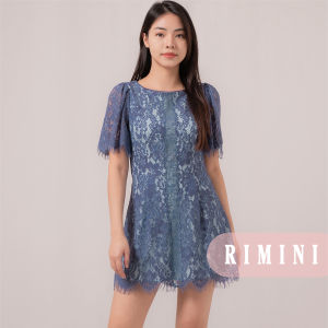 RIMINI - Jumpsuit Wanita Full Bordir Pesta Size Xs - XL - Leura Romper 82443