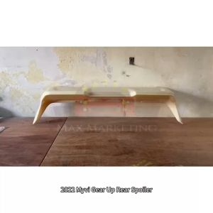 PERODUA MYVI 2022 GEAR UP REAR TRUNK ROOF SPOILER ABS SKIRT LIP BODYKIT