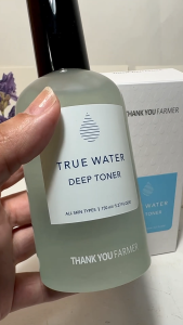 THANK YOU FARMER TRUE WATER DEEP TONER 150ML 2 in 1TONER ESSENCE