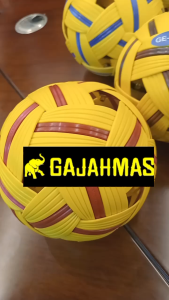 Gajahmas Synthetic Sepak Takraw Tournament Ball (GE- X2J)