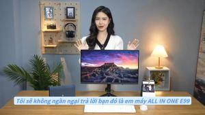 Máy tính All In One AOC A99 N95 8GB 512GB SSD Màn hình 23.8 Inch Pin UPS tháo rời