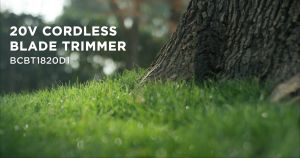 BLACK + DECKER (BCBT1820D1) 20V Cordless Blade and String Trimmer with 2.0AH Battery Lawn Mower Outdoor Grass Cutter Tools