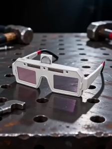 Kính Hàn Tự Điều Chỉnh Độ Tối Bằng Năng Lượng Mặt Trời Với Pin Lithium Thay Thế Được Kính Hàn MMA TIG MIG Chống Chói Bảo Vệ Mắt Cho Người Hàn.