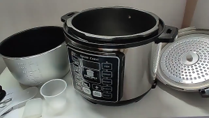 9 in 1 Pressure Cooker Household Pressure Rice Cooker 24-Hour Appointment Electric Smart Pressure Cooker Kitchen Stewing Cooker Large Capacity Energy Efficient Non-Stick