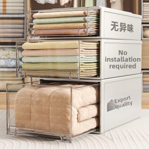Drawer Style Transparent Thickened Storage Box