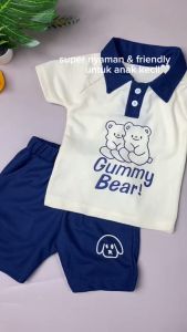 Setelan Baju Anak GUMMY BEAR 1-4 Tahun: Baju Anak Berkualitas